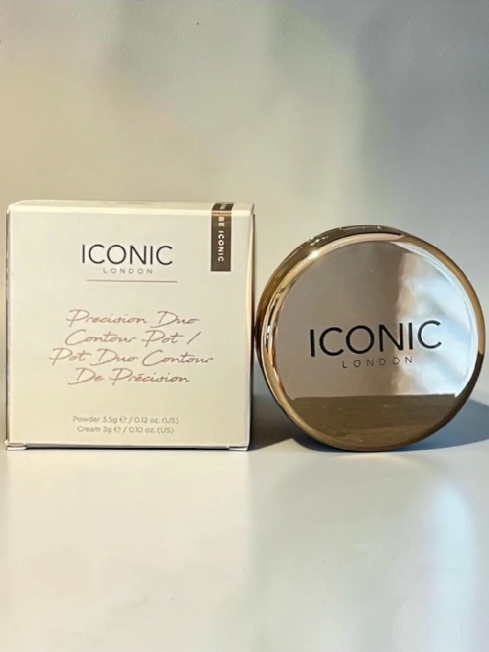 🪷 ICONIC London Precision Duo Contour Pot - Light Shadow